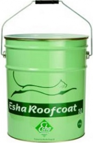 Ασφαλτικό διάλυμα ελαστομερές, Esharoofcoat 10, 18lt/δοχείο