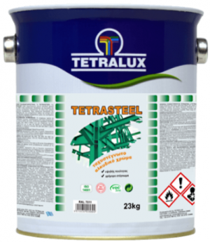  Tetrasteel, Λευκό, 23kg/δοχείο