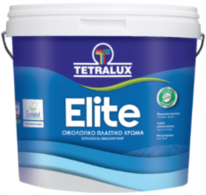 Elite Βασικό Πλαστικό Χρώμα, Λευκό Βάση Ρ, 750ml/δοχείο 