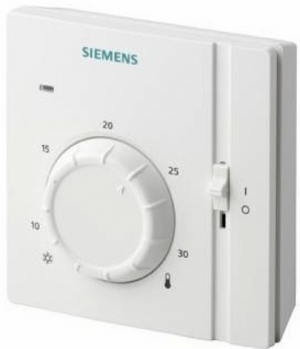 SIEMENS Αναλογικός θερμοστάτης χώρου θέρμανσης ή ψύξης RAA 31.16